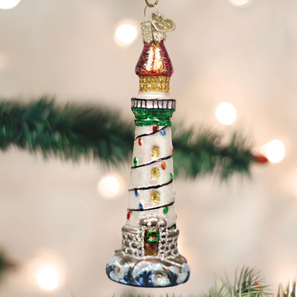 Old world Christmas Other - Old World Christmas Holiday Lighthouse Ornament